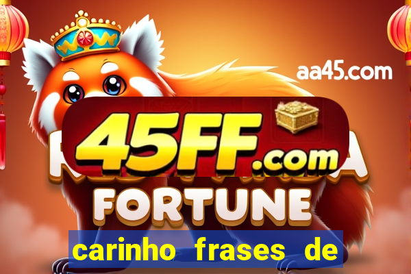 carinho frases de boa noite